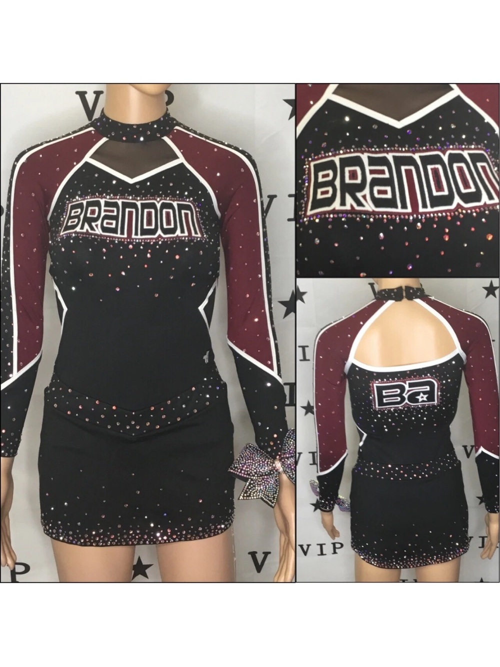 Cheerleading allstar uniform brandon Allstars adult xs